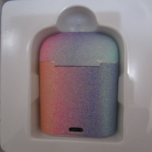 Sugar & Jade White Wireless Bluetooth earbuds colorful sparkle case NIB - Picture 7 of 13